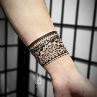 Мужские тату браслетов на руках и ногах | Студия художественной татуировки Art Of Pain