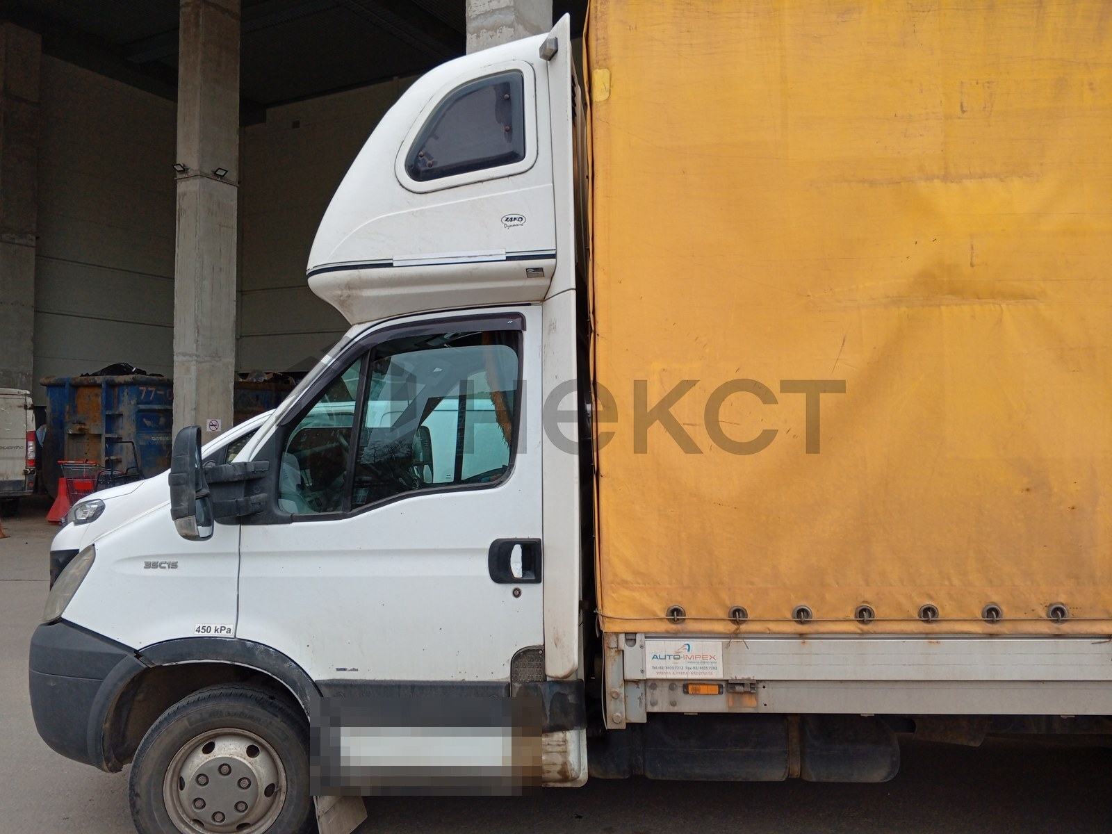 Установка спальника инструментального ящика ПТФ IVECO Daily 35C15 Подмосковье