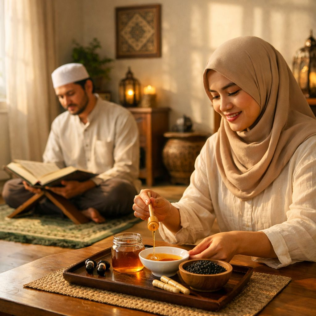 Praktik penyembuhan Islam di Indonesia dengan suasana tenang dan pendekatan yang aman