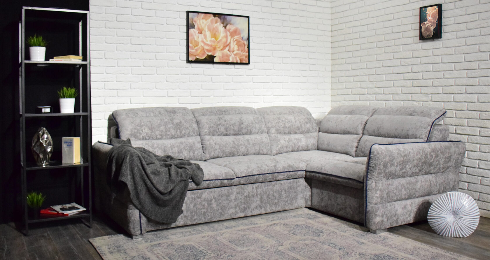 современный угловой диван