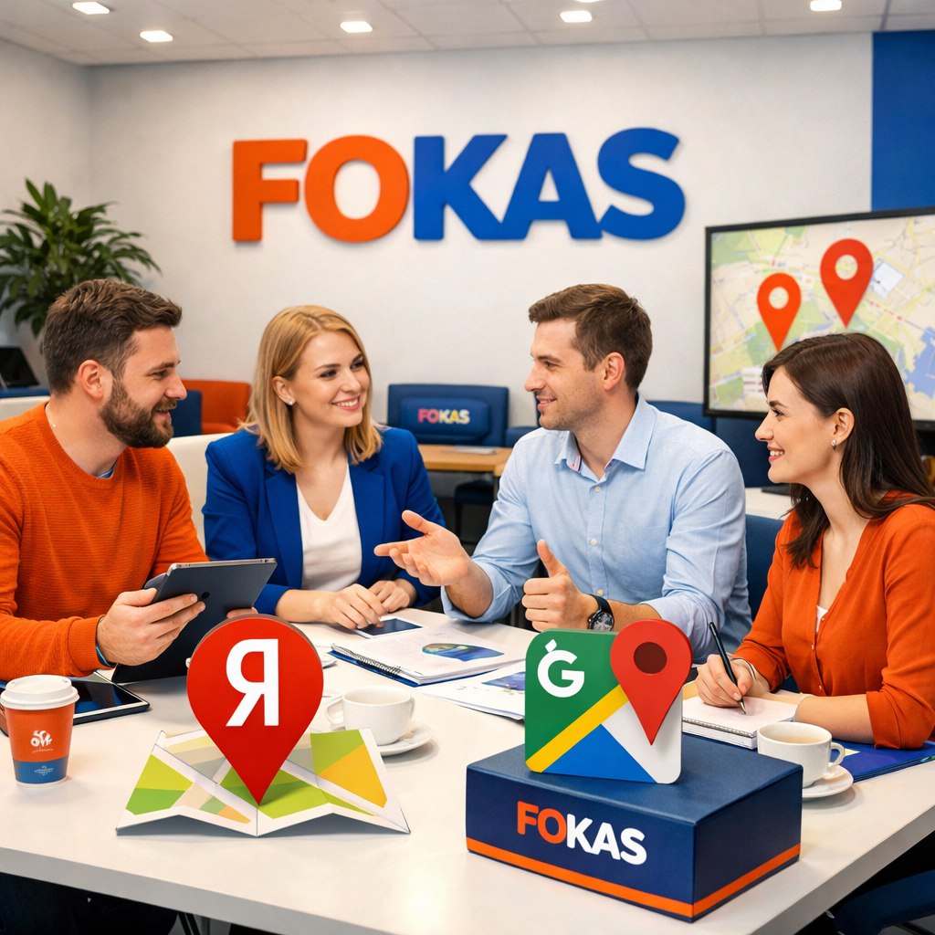 продвижение бизнеса в Яндекс.Картах и Google Maps