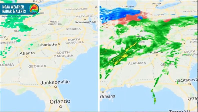 CLIME: МЕТЕОРОЛОГИЧЕСКИЙ РАДАР NOAA В РЕАЛЬНОМ ВРЕМЕНИ (ANDROID, IOS: БЕСПЛАТНО).