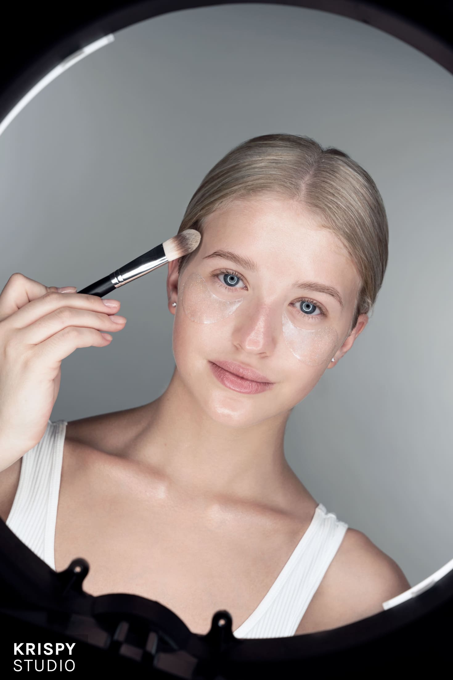 Профессиональные патчи Beauty Assistant, фотосессия в студии визажиста