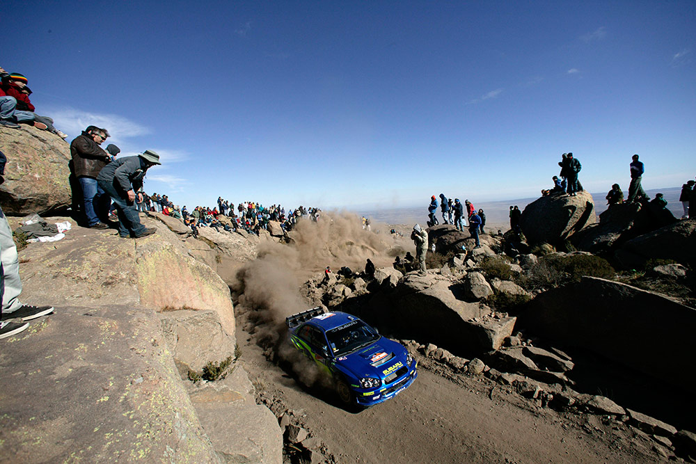 Микко Хирвонен и Ярмо Лехтинен, Subaru Impreza S10 WRC '04 (LT53 SRT), ралли Аргентина 2004