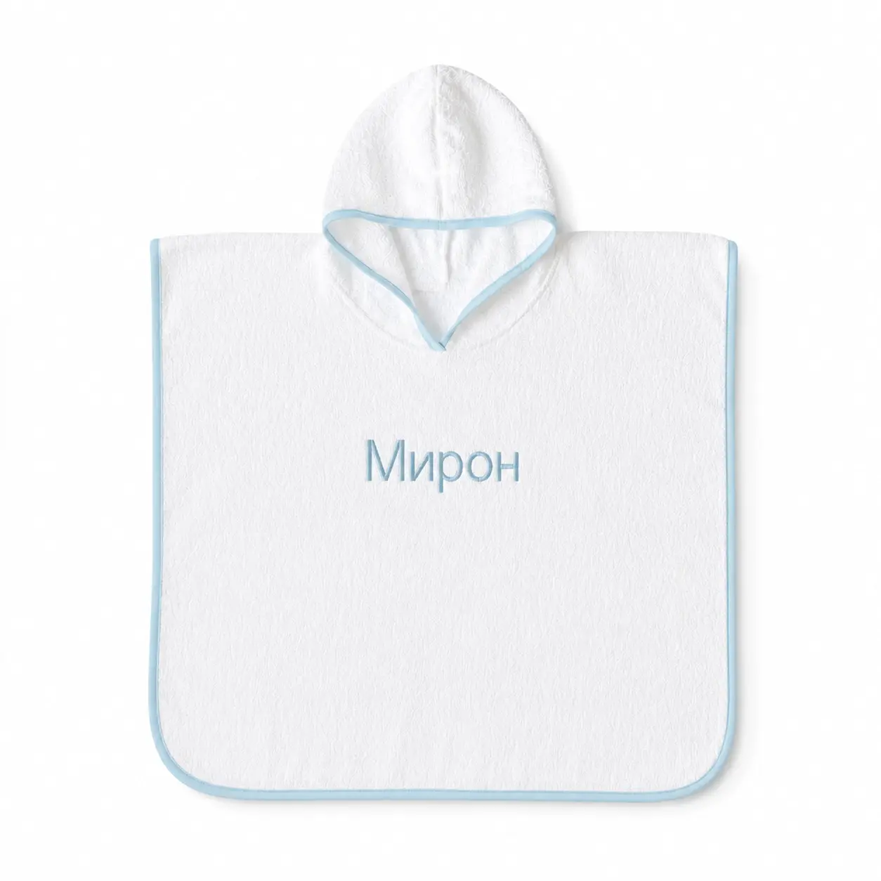 Пончо с вышивкой