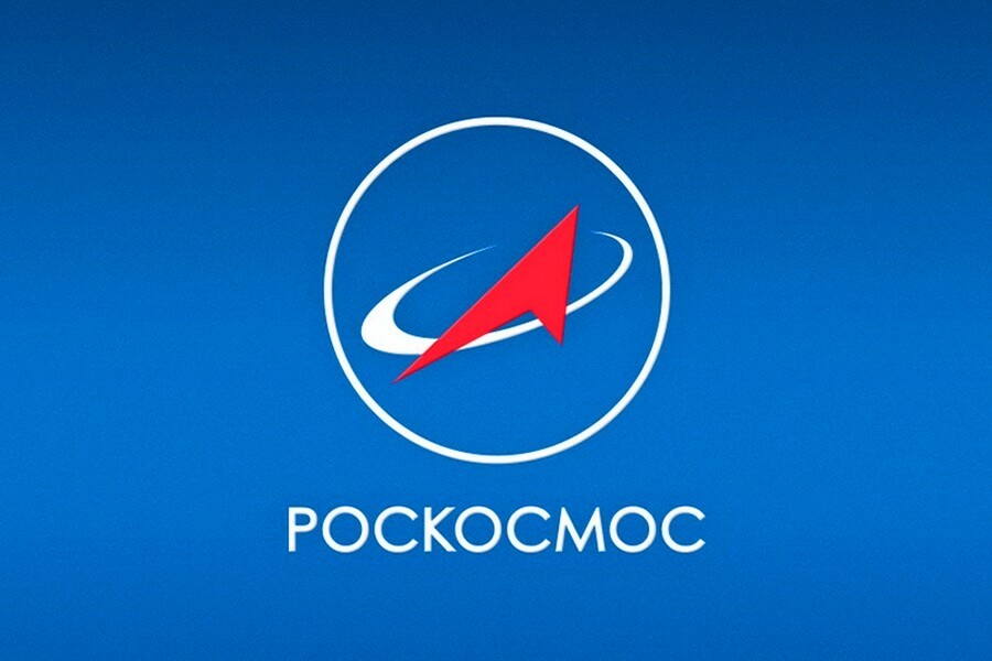 Роскосмос логотип без фона