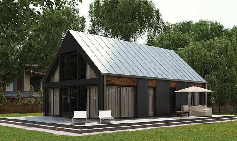 Одноэтажный барнхаус