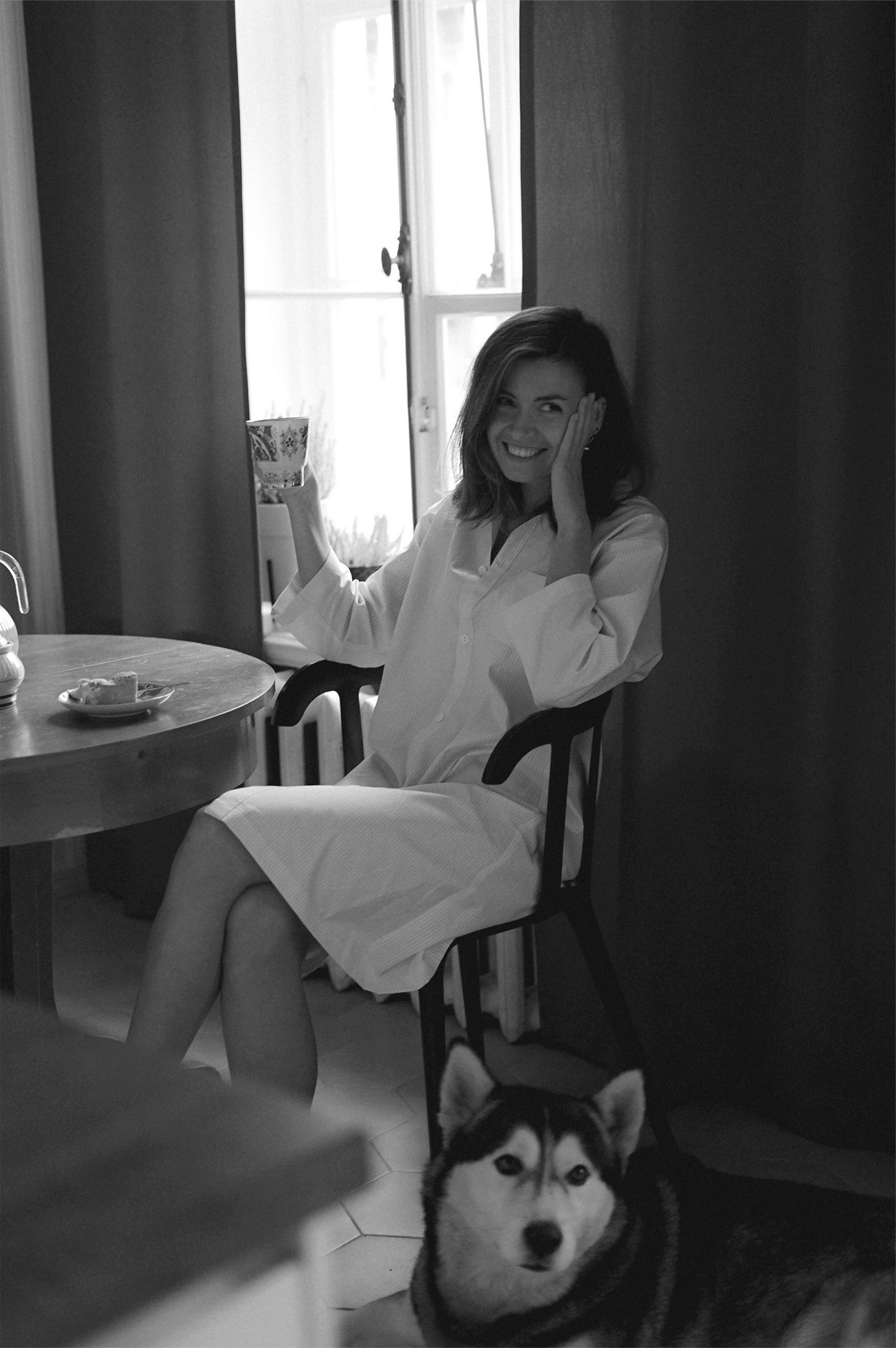 Комфортная домашняя одежда с глубоким смыслом, сшита из итальянских тканей.