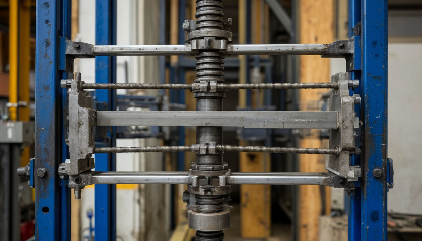 Испытания арматурных каркасов на растяжение