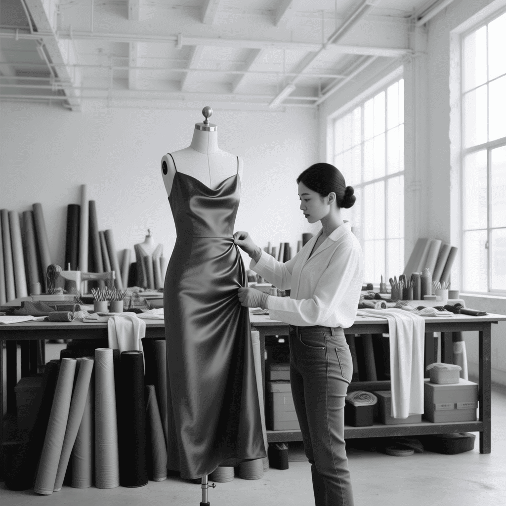 Пошив женского платья