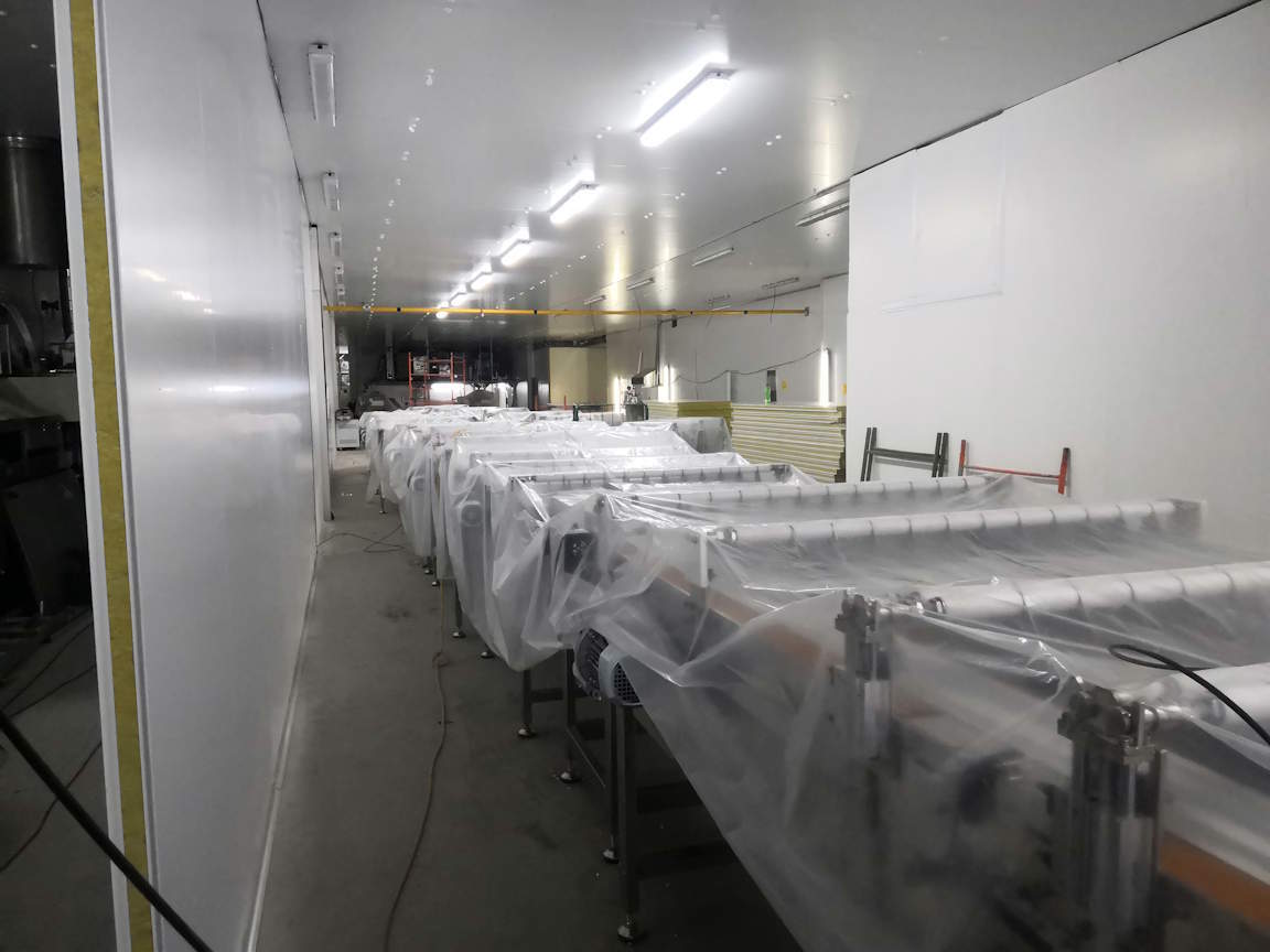 Установка технологического оборудования