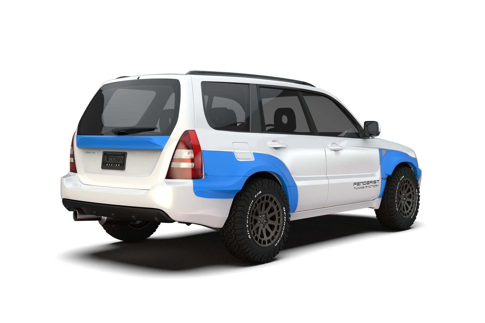 Fender Flares Set / Wide Body Kit SUBARU FORESTER XT 02-05 ACTIVE VACATION