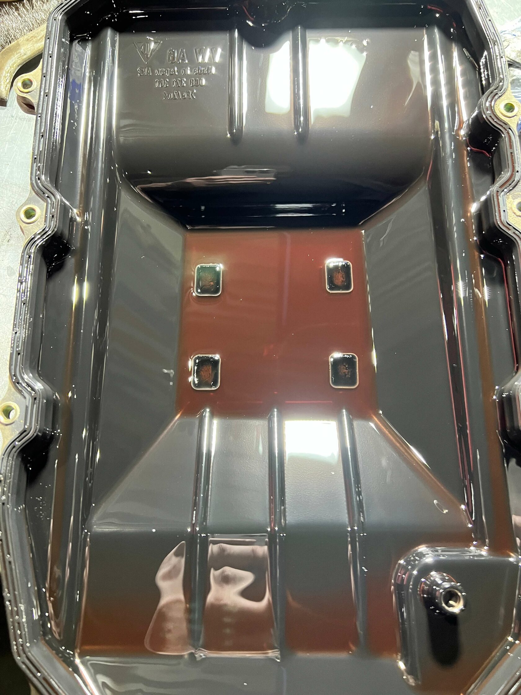 Магниты поддона АКПП с продуктами износа