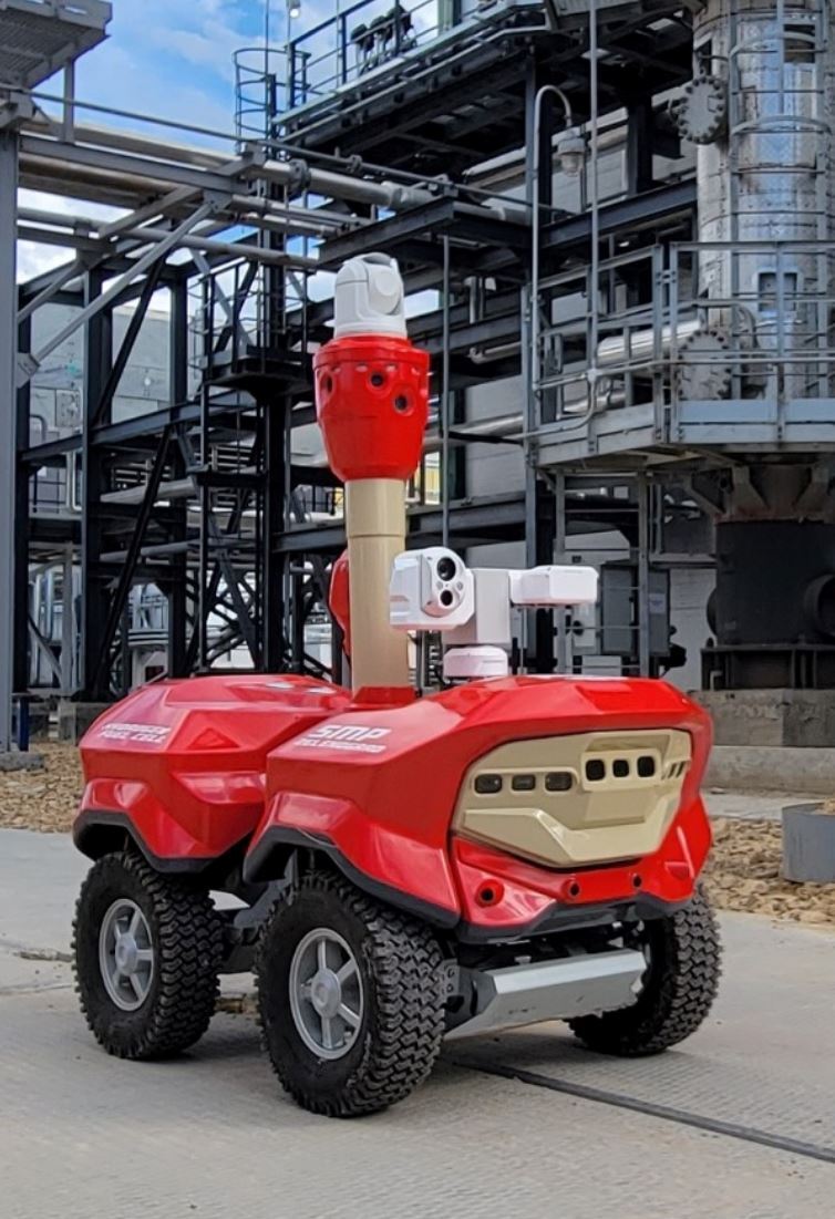 Робот Обходчик для поиска утечек нефти и газа 