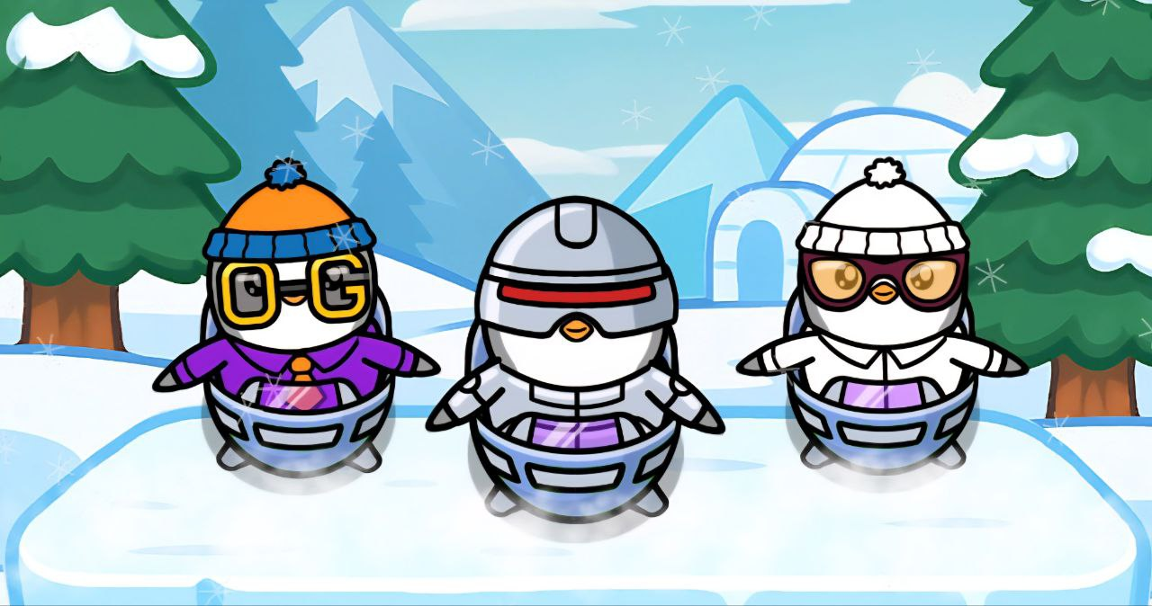 Pengu Clash game interface during Waddle Hour bonus event