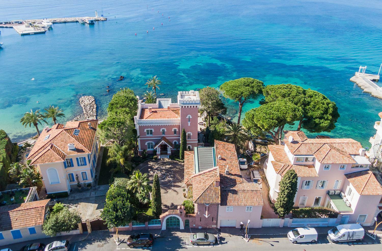 1 day catamaran charter to visit Villa la Vigie in Cap Ferrat | Signature Sailing Charter