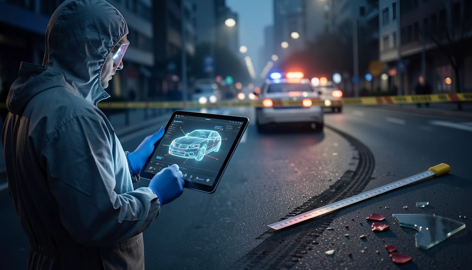 Повышение квалификации «Исследование следов на ТС и месте ДТП