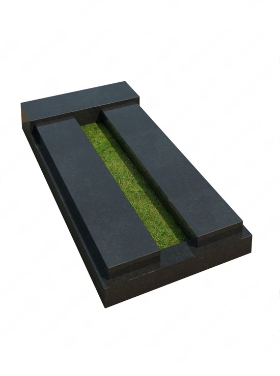 цветник на кладбище