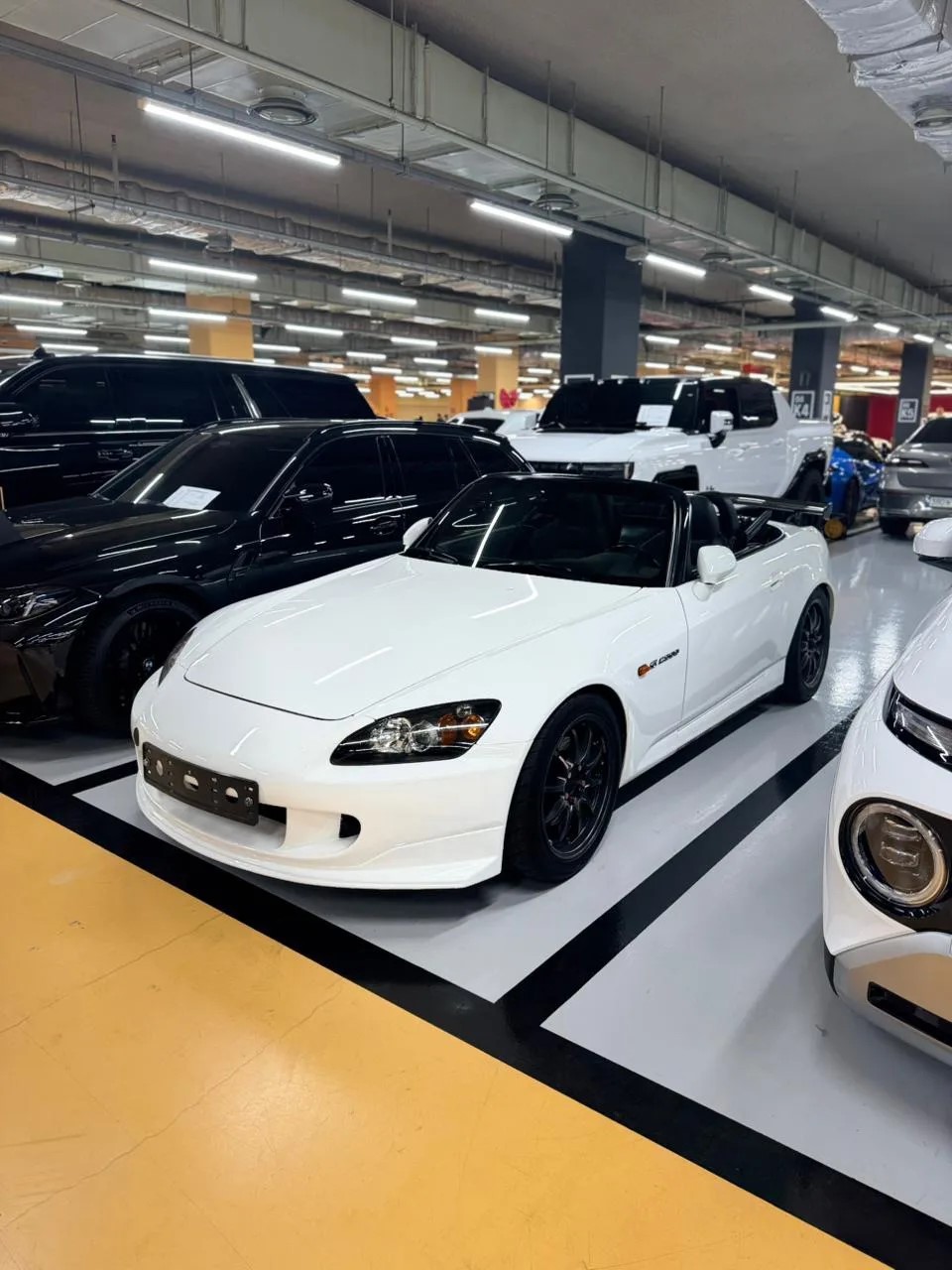 Белый Honda S2000