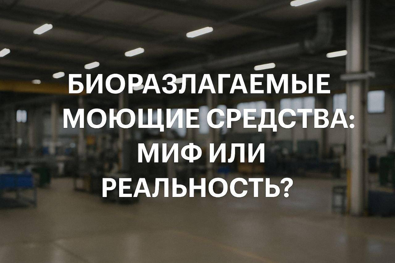 Биоразлагающиеся моющие средства: миф или реальность?