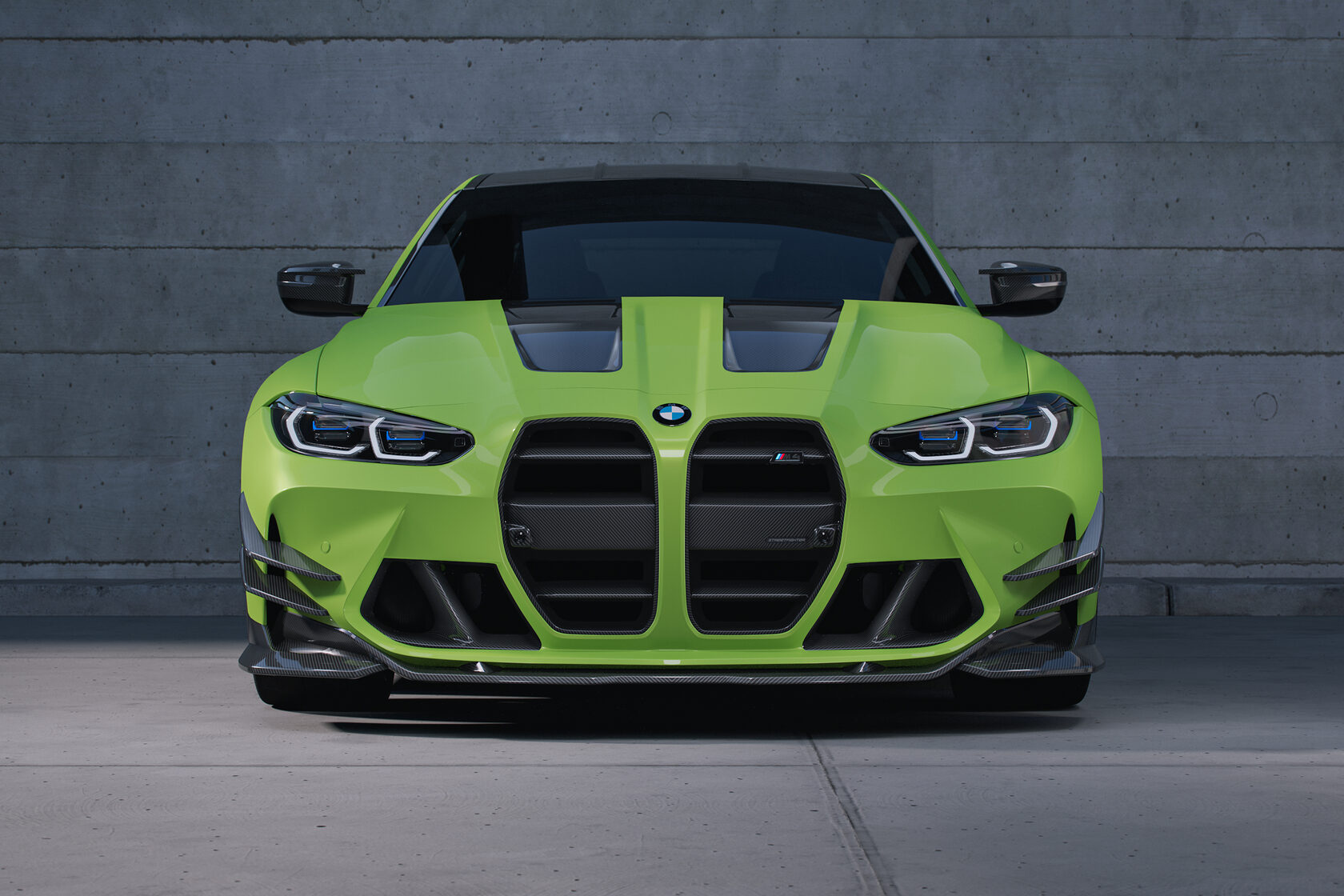 BMW M4 Lime STREETFIGHTER