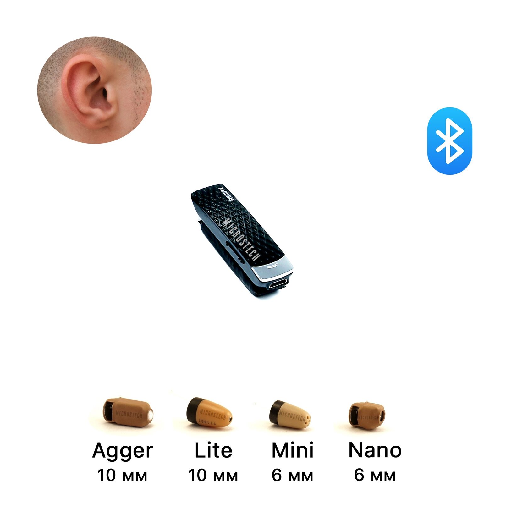 Микронаушник Power Box VIP