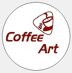 Проекционная реклама на тротуаре для кофейни Coffee Art г. Запорожье