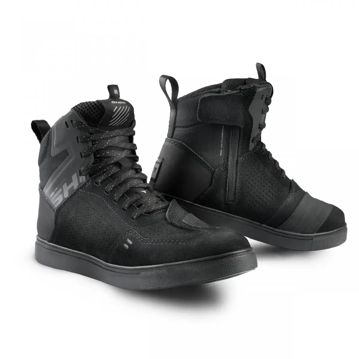 Мотокеды SHIMA REBEL 2.0 VENT Men Black, чёрный — SPB-HS, СПб