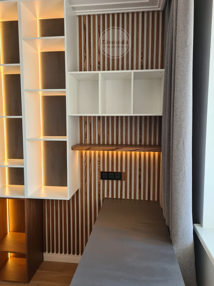 Декоративные рейки на стену в интерьере, купить стеновые рейки