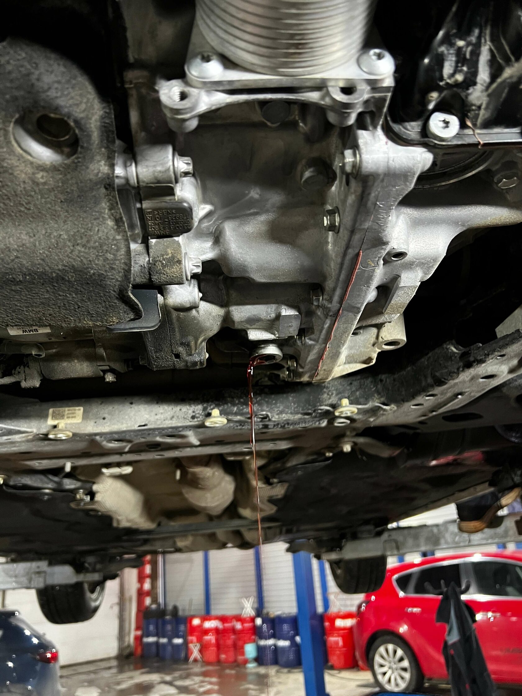 Выставление уровня масла в Aisin