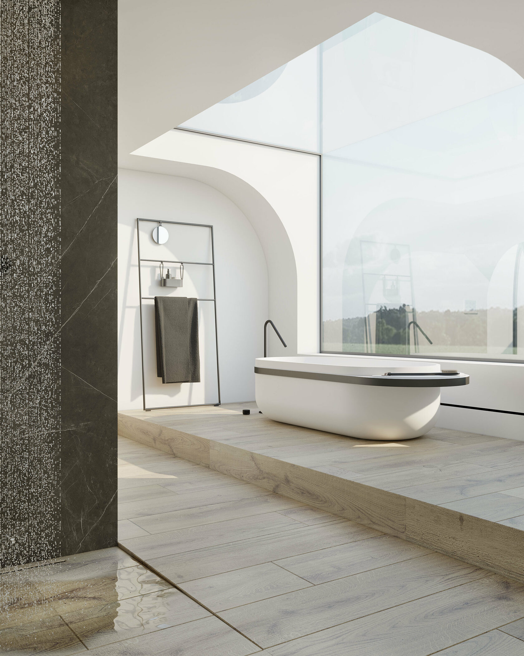 Bathtub from PORCELANOSA Grupo (KRION)