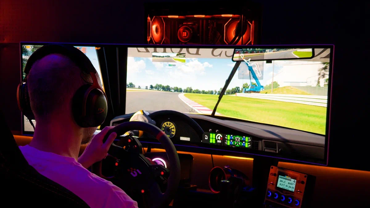 Момент заезда от третьего лица