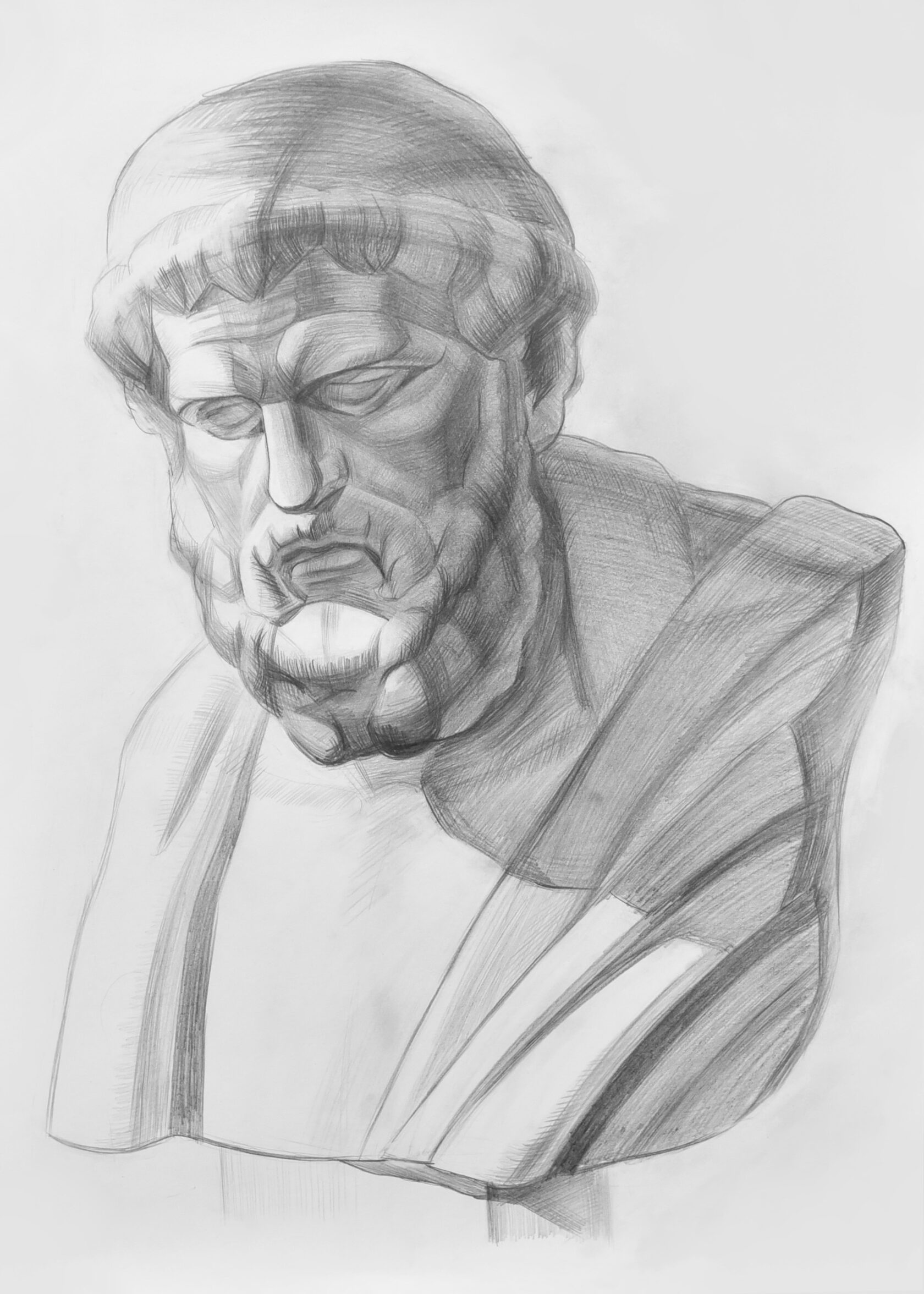 Натюрморт из семи геометрических тел