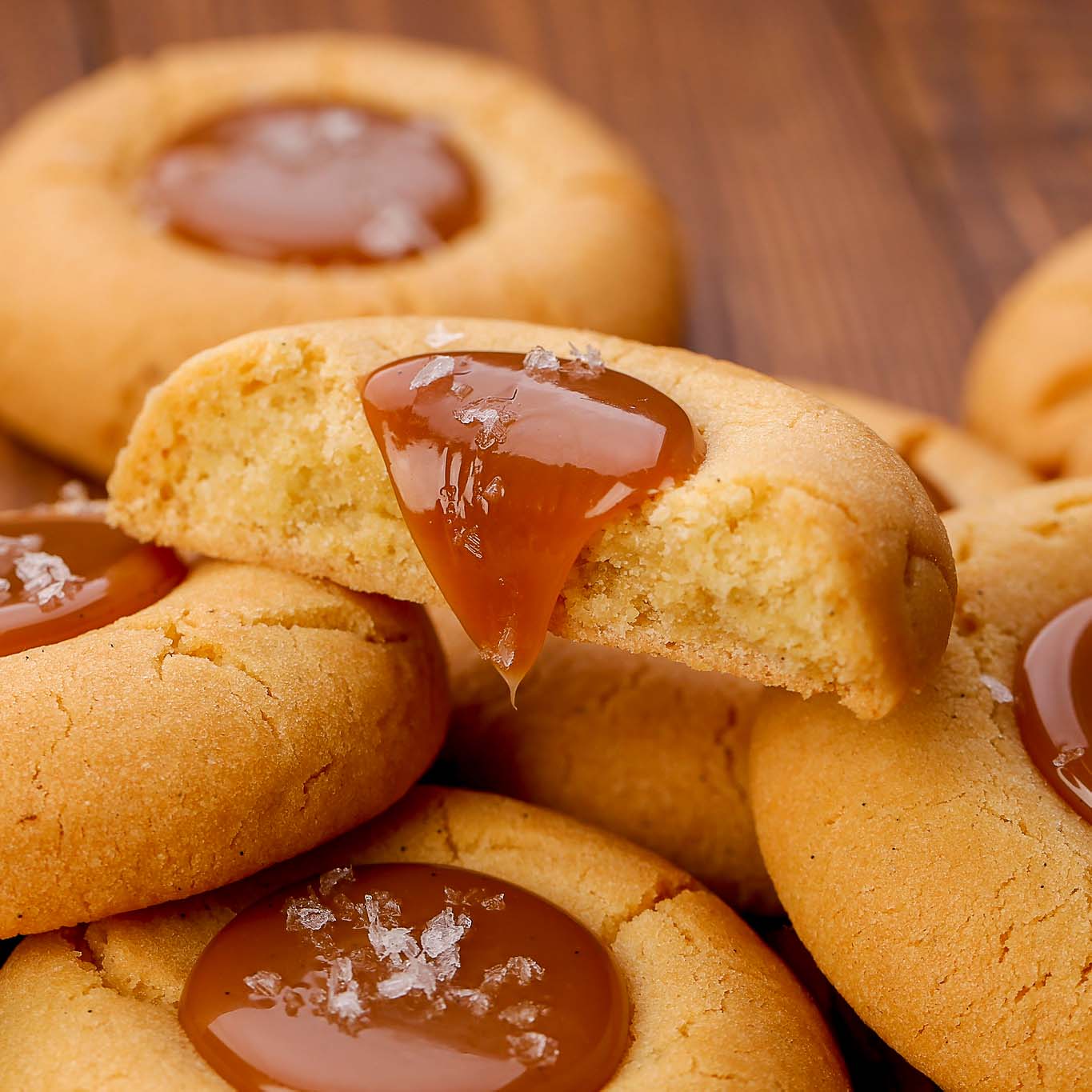 hazelnut Flowers cookies