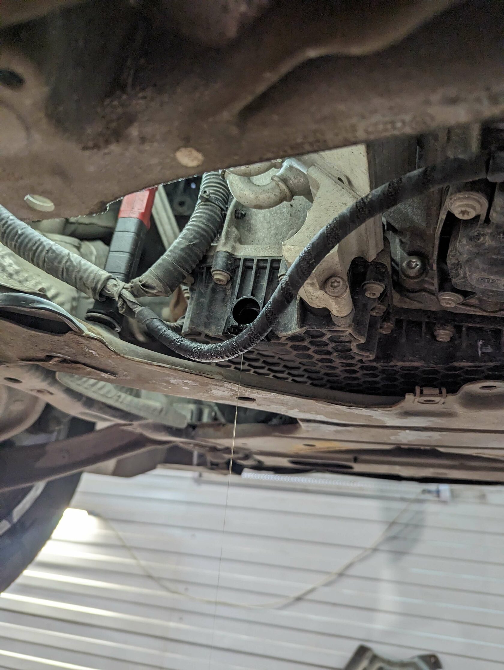 Слив масла из DSG