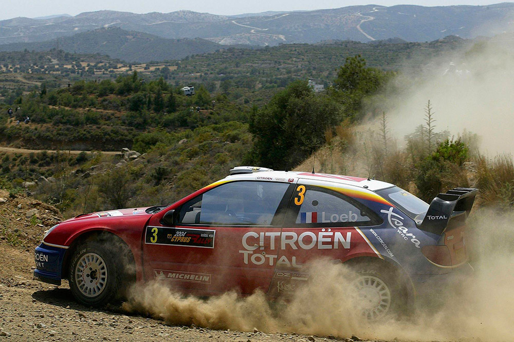 Себастьен Лёб и Даниэль Элена, Citroën Xsara WRC (723 CZF 78), ралли Кипр 2004