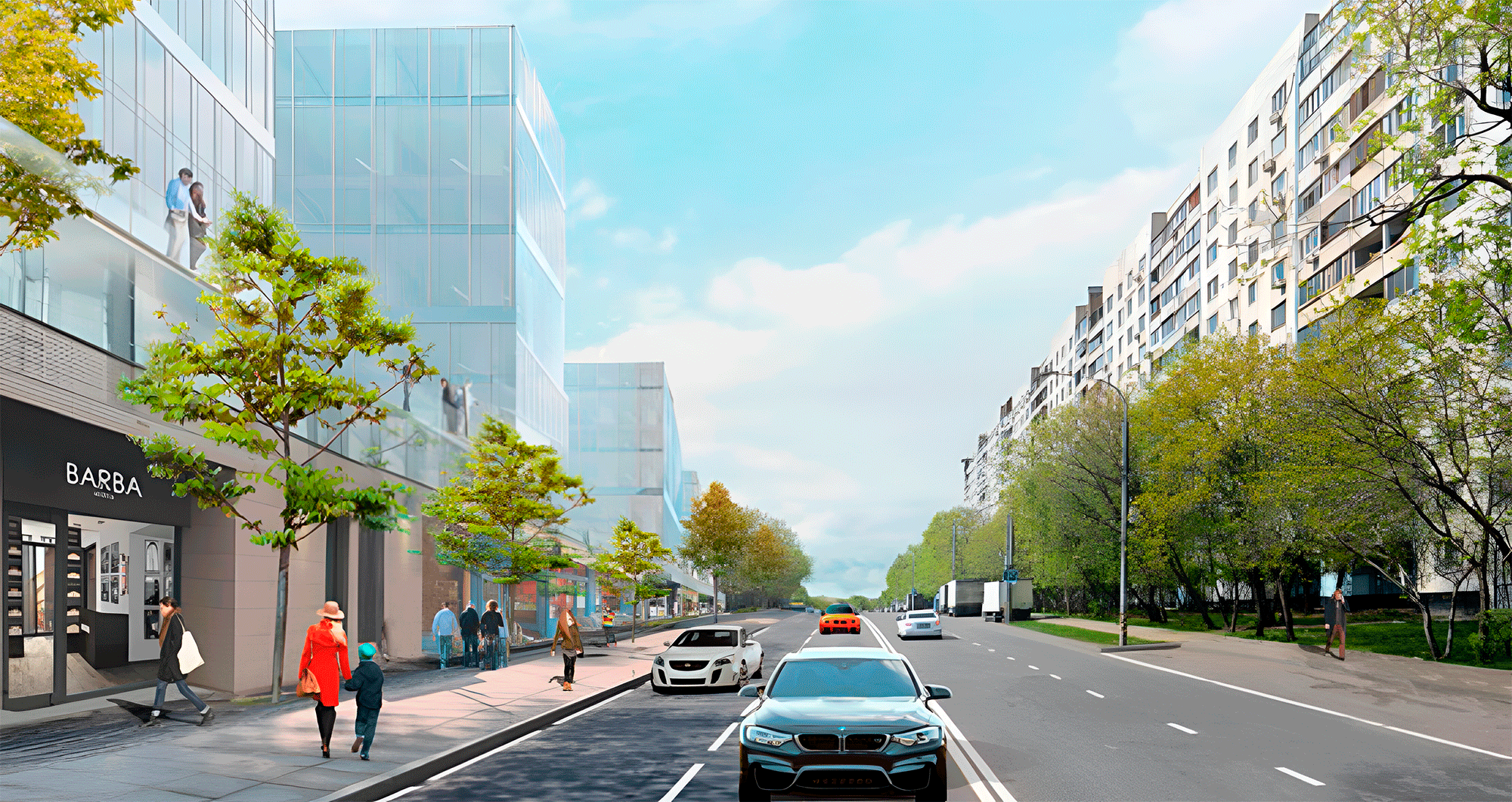 Concept for Development of the Northern Twin Road of Kutuzovskiy Avenue Concept for Development of the Northern Twin Road of Kutuzovskiy Avenue