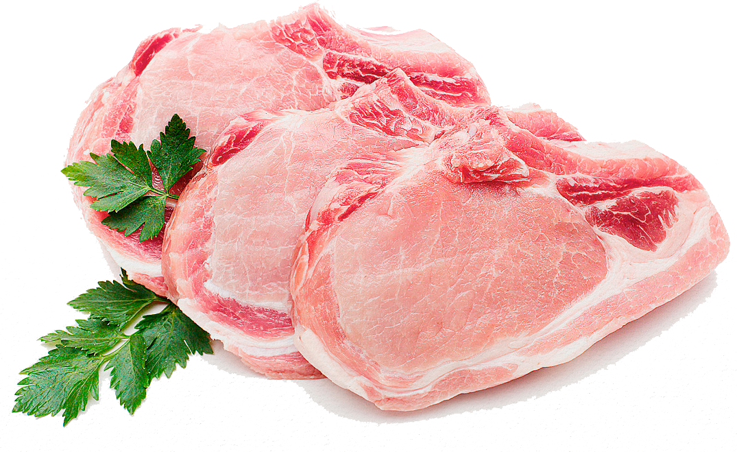 Фото мясо на белом фоне