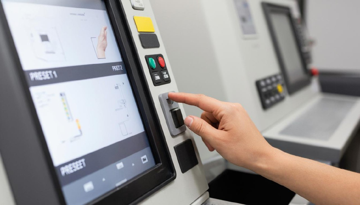 Панель управления с системой пресетов. Переход между продуктами — одним касанием