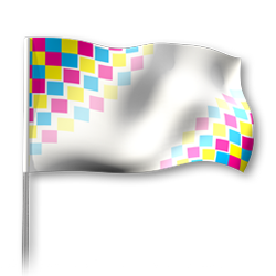 иконка печати горизонтального флага