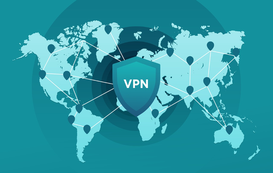 Is it legal to use Binance with a VPN? Illustration of a world map interconnected by VPN