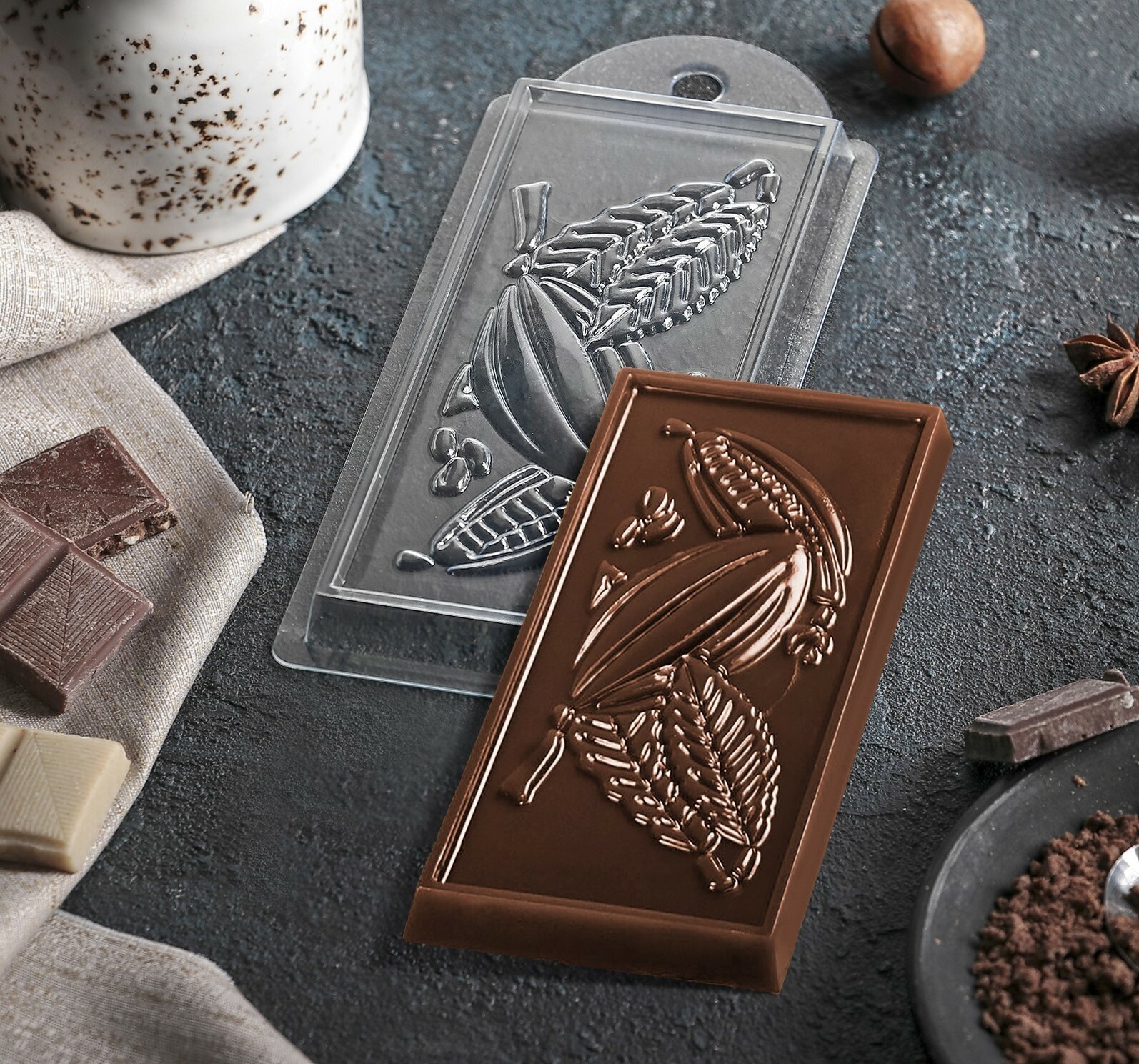 Форма для шоколада «Какао»