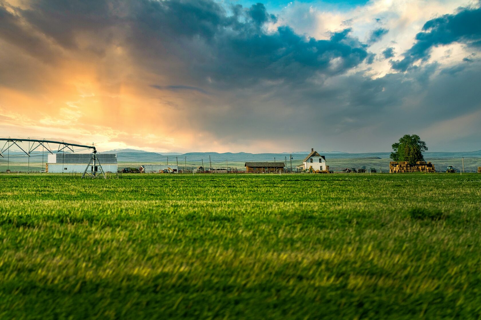 Farm landscape