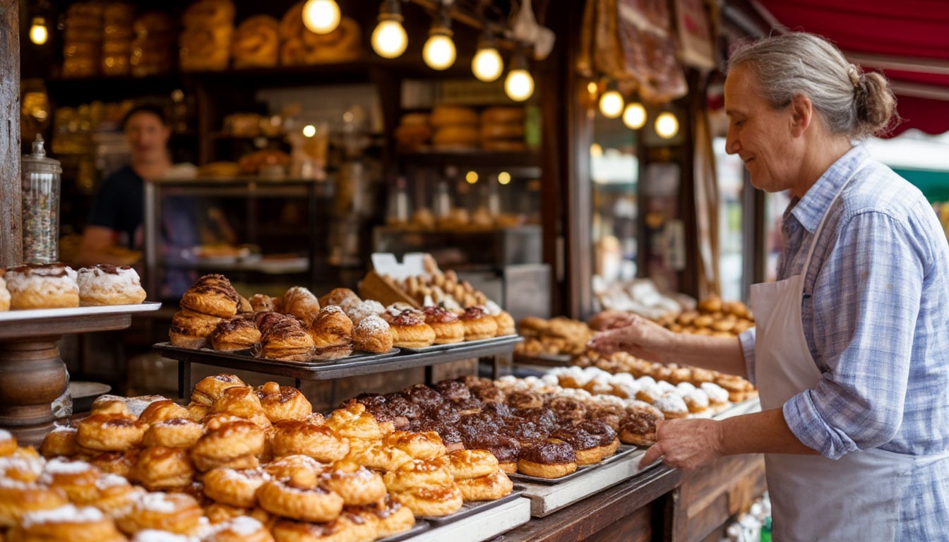 Палатка с пирожками