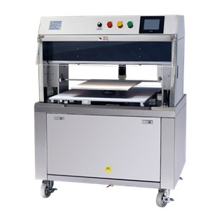 МАШИНА ВЕРТИКАЛЬНОЙ РЕЗКИ ТОРТОВ И БИСКВИТНЫХ ПЛАСТОВ GRE-400