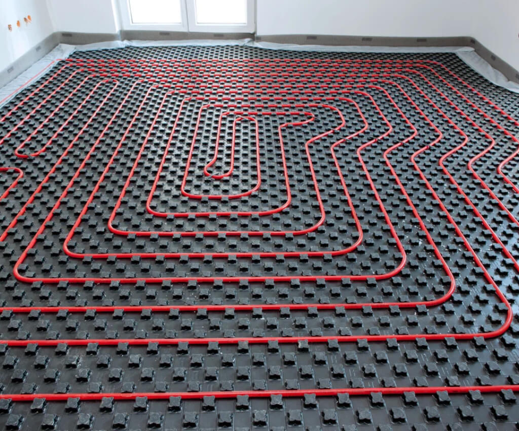 Монтаж водяного теплого пола в Краснодаре