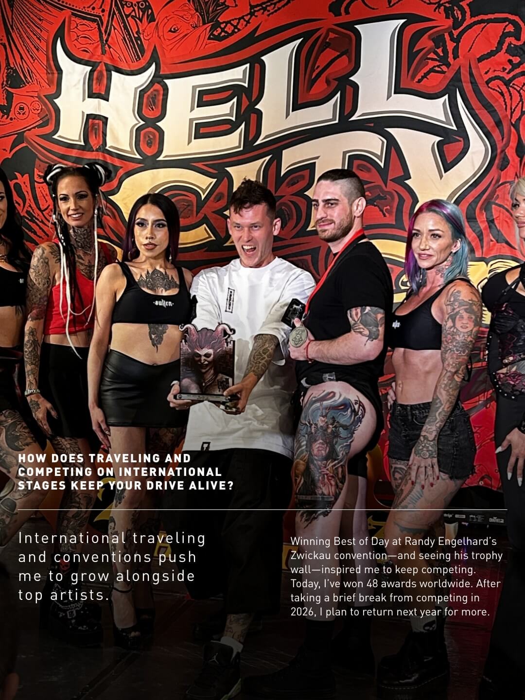 From Tomsk to Los Angeles: Rinat Mingazdinov in Conversation with Cheyenne Tattoo Equipment, Japanese-inspired fox and woman tattoo artwork representing Rinat Mingazdinov’s lifelong dedication to tattooing 504