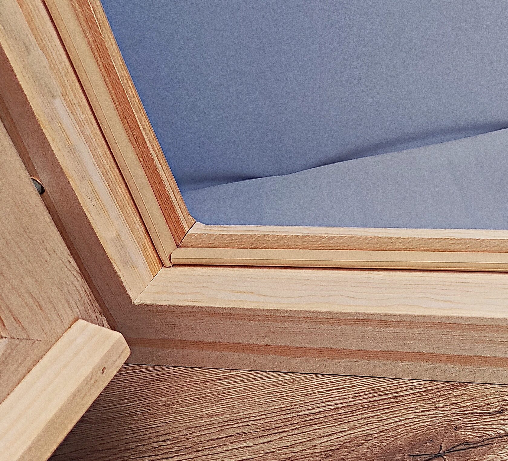 окно кедр прозрачный стеклопакет