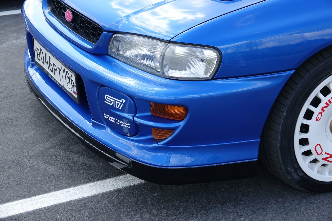 ANTONENKO555 - FRONT LIP SPOILER STYLE WRC P2000 FOR STI BUMPER