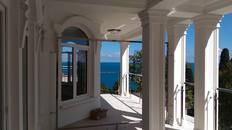 Отзыв фасадный декор из пенопласта, лепнина, Архитек